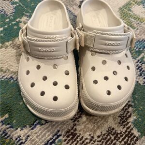 CROCS Women's Classic White Mules